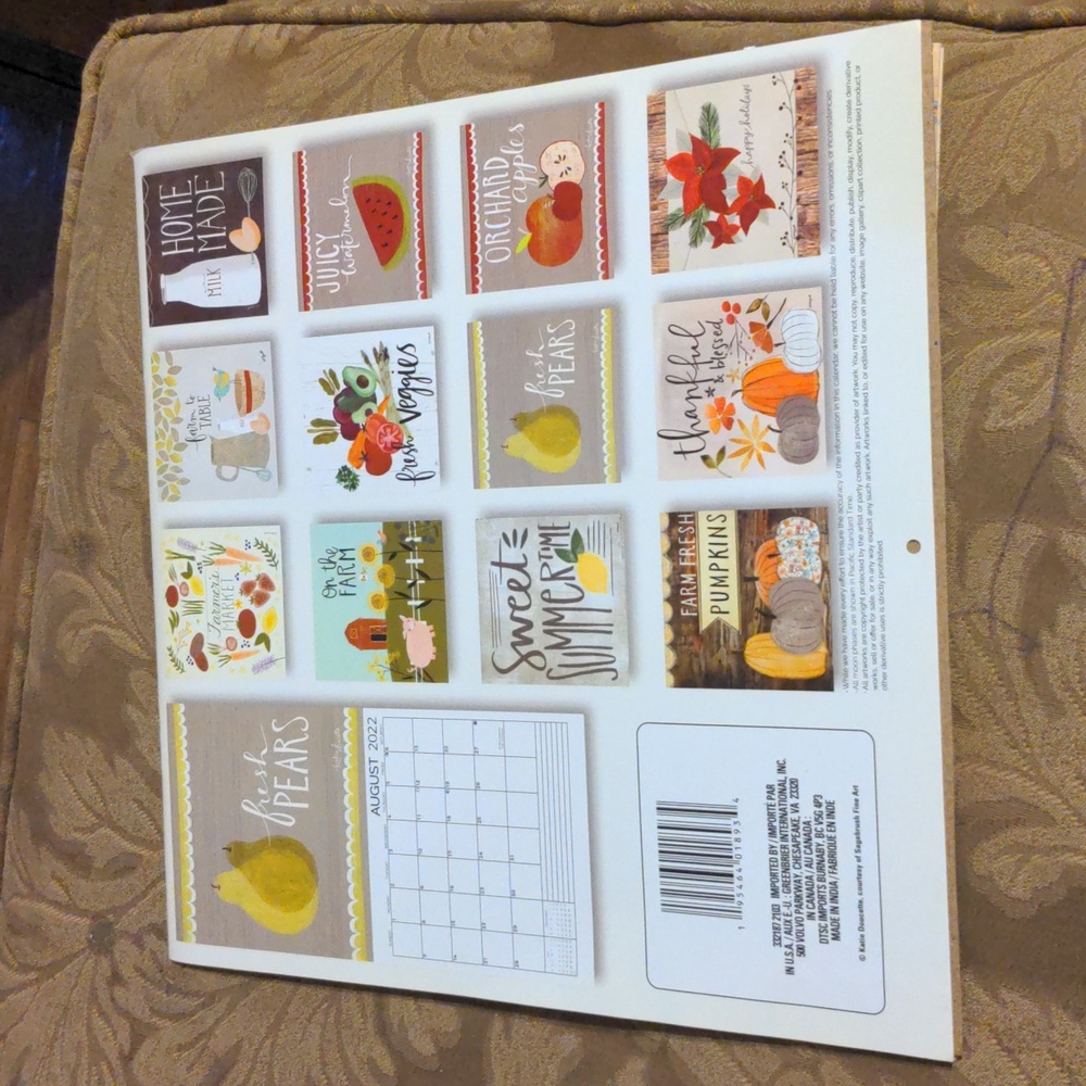 2022  Calendars - Picture 11 of 11